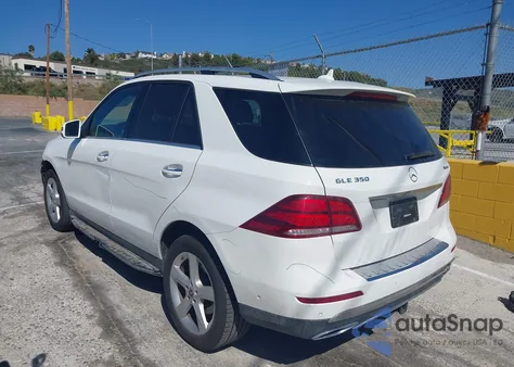 2018 Mercedes-Benz Gle 350 4Matic z USA, uszkodzony, nr VIN 4JGDA5HB4JB035062